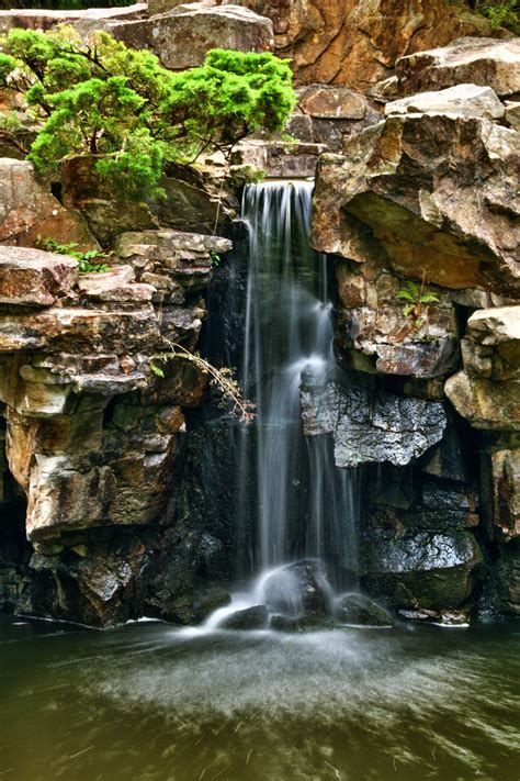Rocks Waterfall Landscape