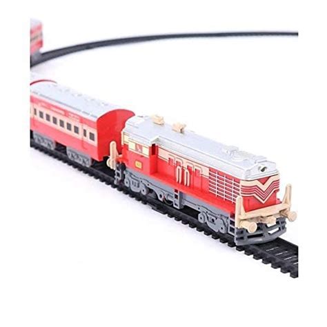 Buy A S Collection Plastic Train with Coaches & Railway Track, Train ...