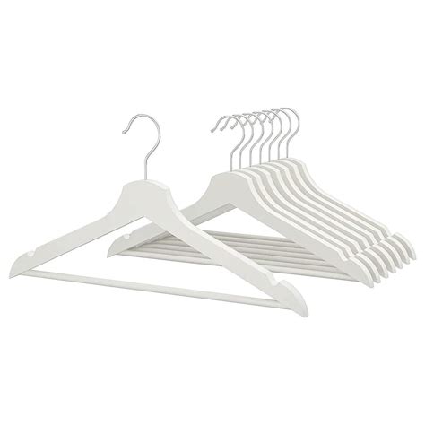 IKEA BUMERANG Solid Wood Hangers, 43 cm - 7 Pack | Digital Shoppy ...
