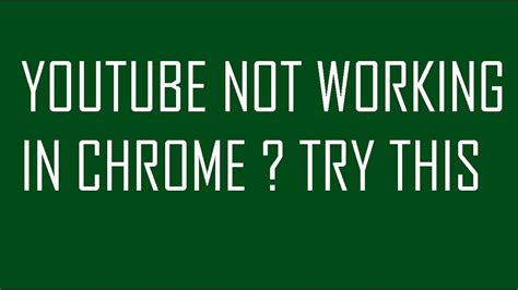 Image result for Chorme YouTube Error