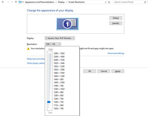 Screen Resolution for Windows 10 的图像结果