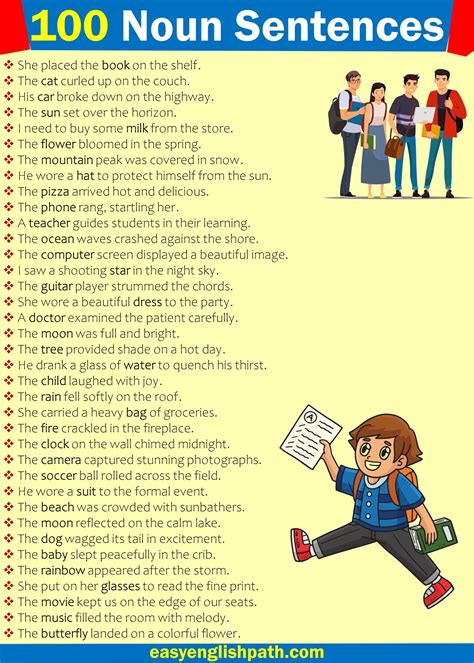 Examples Of Noun In Sentences