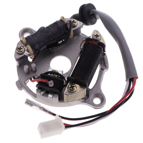 FLAWISH Ignition Stator Assembly/Engine Generator Coil for Yamaha PW50 ...