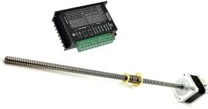 INVENTO 1pc TB6600 Driver with Nema17 4.2Kg-cm Motor 300mm Screw TR8 ...