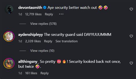 DeVonta Smith called out security guard for checking out his fiancée ...