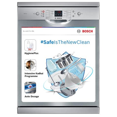 Bosch 13 Place Dishwasher - Extra Dry & Hygienic for Indian Kitchens