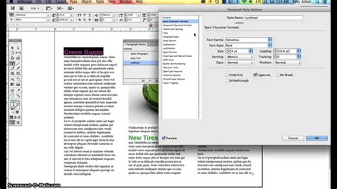 Image result for Style Sheets InDesign