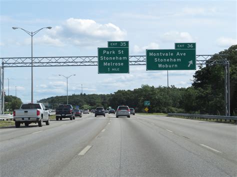 Massachusetts - Interstate 93 Southbound | Cross Country Roads