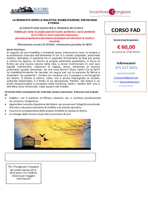 Compilabile Online 60,00 CORSO FAD Fax Email Stampa - pdfFiller