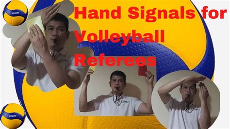 Image result for Volleyball Ref Hand Signals