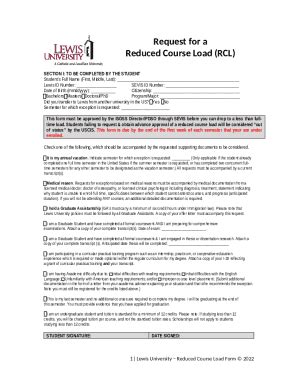 Image result for USC Reduced Course Load Form