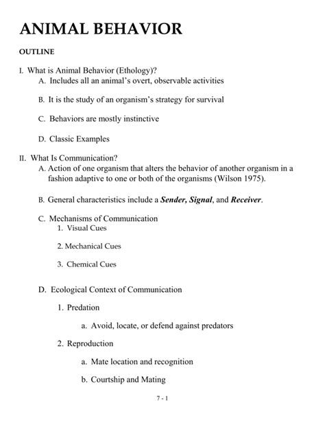 Image result for Patterns of Animal Behavior Enlish Notes