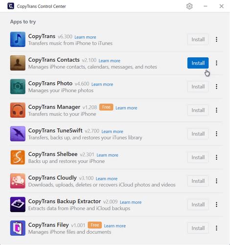 Image result for How to Use CopyTrans Contact