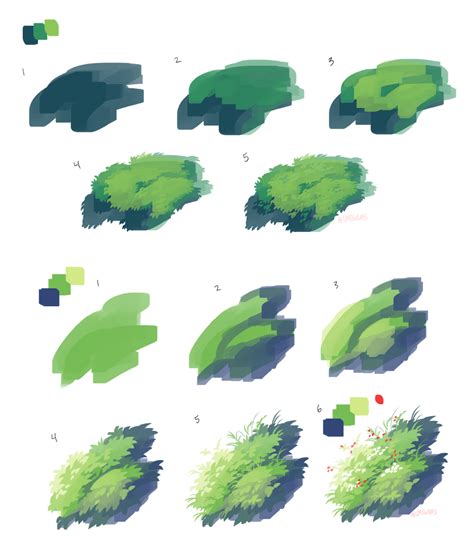 Image result for Drawing Grass Tutorial