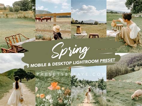 SPRING COLLECTION LIGHTROOM PRESETS - FilterGrade