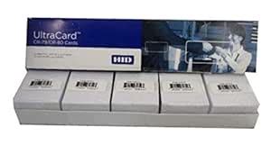 Thermal White HID Fargo 81754 Ultra PVC Cards (500 Cards in Box) by ...