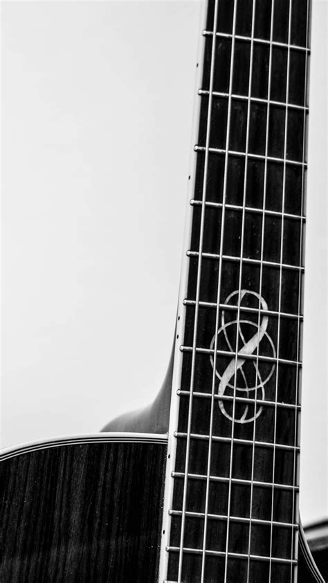 Download wallpaper 2160x3840 guitar, strings, fretboard, black and ...