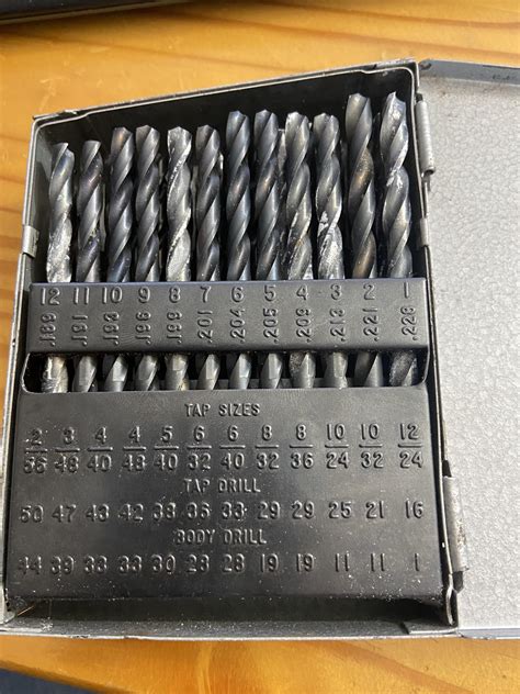 Letter Drill Bit Chart