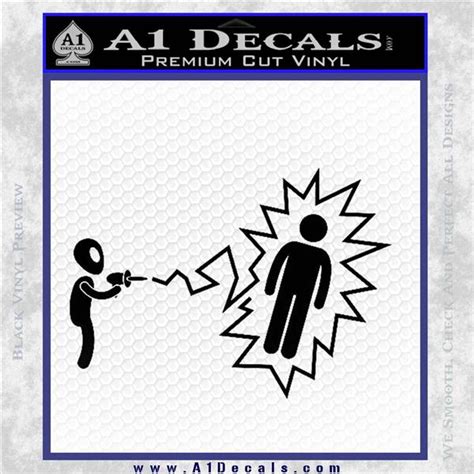 Alien Back Off Hand Decal 的图像结果