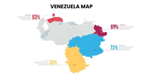 Premium Vector | Venezuela Modern Map Percentage Infographic Template ...