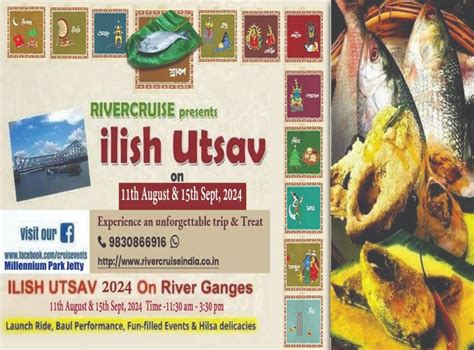 RiverCruise Ilish Utsav 2024 On Vessel, kolkata, 11 August 2024 | AllEvents