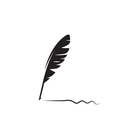 feather quill pen icon 16128902 Vector Art at Vecteezy