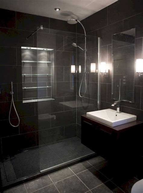 Black bathroom decor ideas - Hoplevel