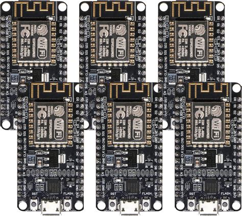 Alinan 6pcs ESP8266 NodeMCU V3 CP2102 ESP-12F India | Ubuy
