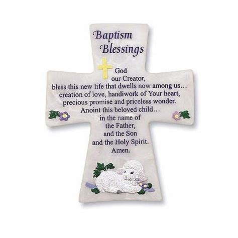 Abbey Press Baptism Blessings Plaque, 6.38 x 7.5 : Amazon.in: Home ...