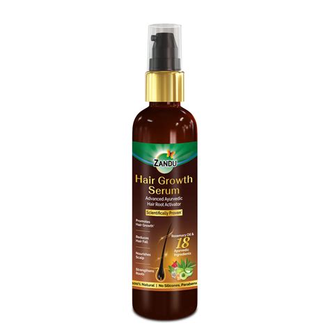 Zandu Hair Growth Serum for Hair Growth & Fall Control in 28 Days