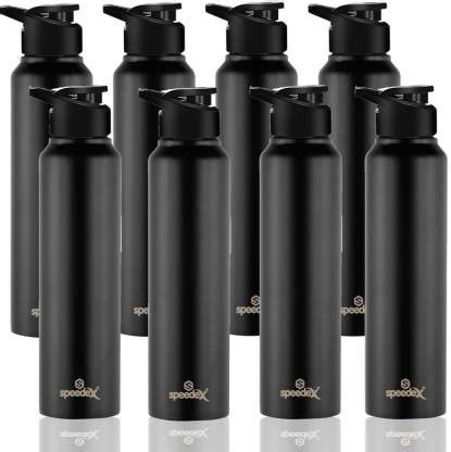 SPEEDEX Stainless Steel Fridge Water Bottle Sipper Cap ( Colour Black ...