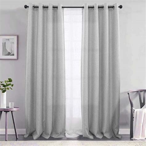light grey curtains living room