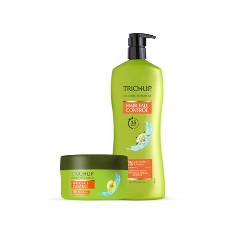 Trichup Hair Fall Control Shampoo & Cream - Enriched with Amla ...