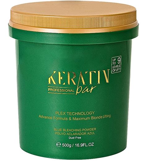Amazon.com: KERATIN BAR Professional Blue Bleaching Powder - Plex ...