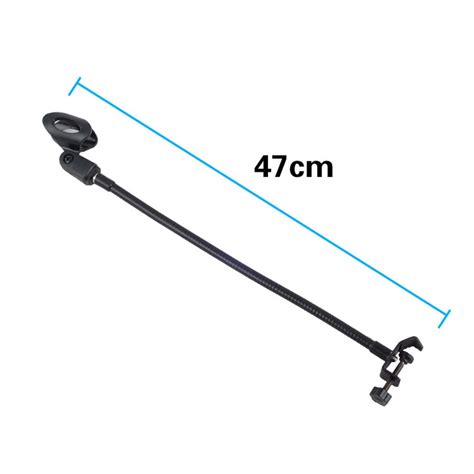 Iron Desk Mic Stand Universal Hose Shelves Microphone Flexible Tube Cl ...