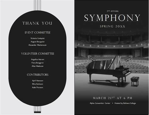 Image result for Unique Event Program Designs