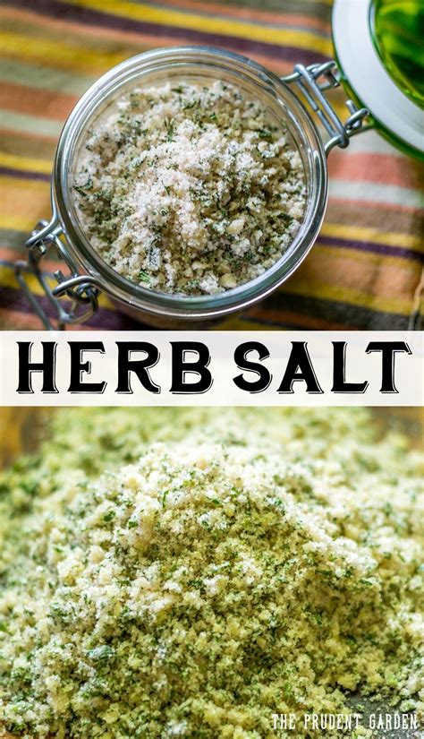 Herb salt recipe – Artofit