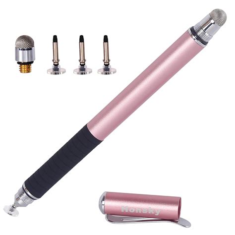 Honsky Touch Screen Stylus: Universal 2 in 1 Precision Fine Tip Disc ...
