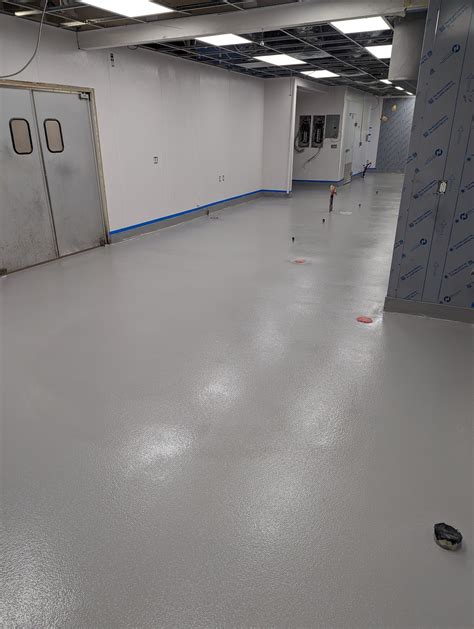 Restaurant Kitchen | Double Broadcast Quartz Floor | Greenville, SC