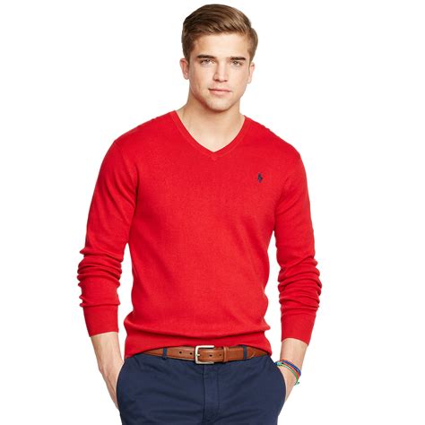 Mens Cotton V Neck Sweaters at Dale Mack blog