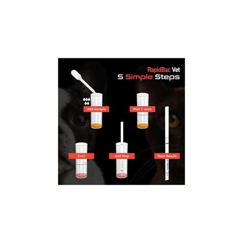 Watersafe RapidBac Vet Bacteriuria Urine Test Strips, India | Ubuy