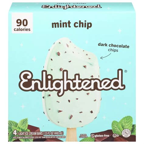 Enlightened Mint Chip Ice Cream Bars - Shop Bars & pops at H-E-B