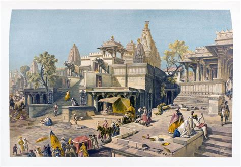 Temple Procession (from India - Ancient And Modern Series) William ...