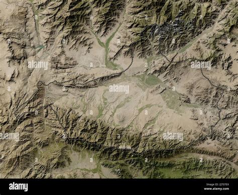 Nangarhar, province of Afghanistan. Low resolution satellite map Stock Photo - Alamy
