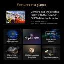 ASUS ProArt PZ13 OLED (2025) with Office 2024 + M365 Basic*, AI PC ...