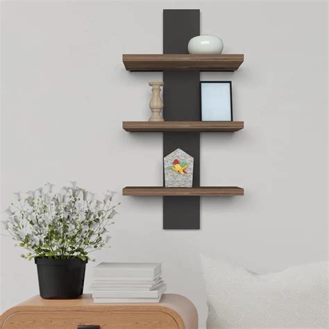 Lumber Board Decorative Wooden Wall Mounted Shelf – Vibecrafts