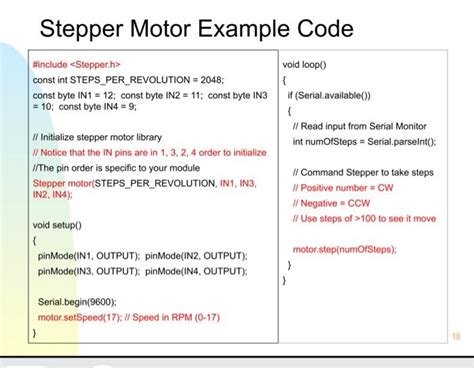 Image result for Python Stepper Motor Code