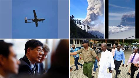 Morning news brief: Ukraine downs own drone, 'Volcano of fire' erupts ...