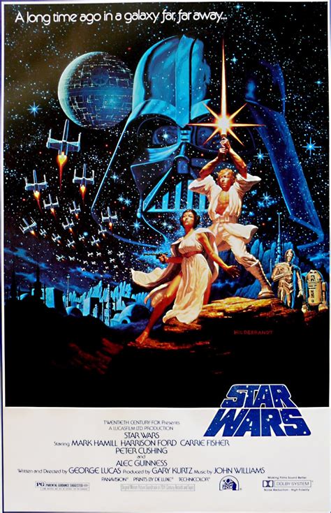 The Geeky Nerfherder: Movie Poster Art: Star Wars (1977)