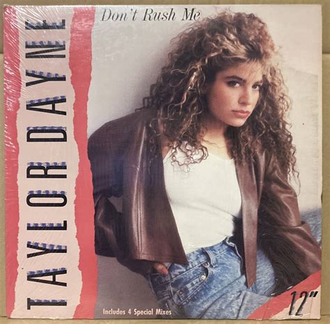 Yahoo!オークション - 【12'】TAYLOR DAYNE / DON'T RUSH ME
